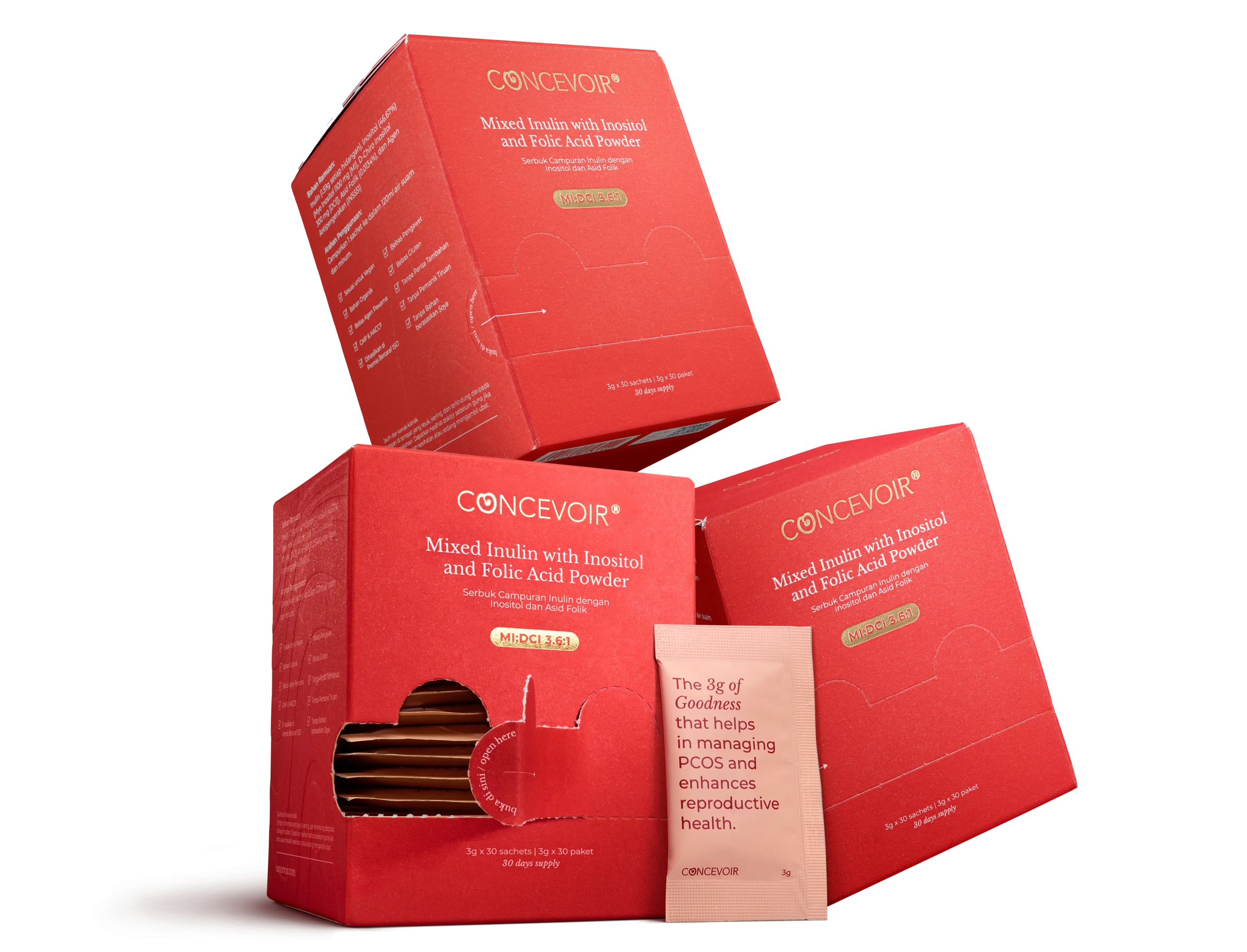 3 boxes Inositol Supplement for PMOS